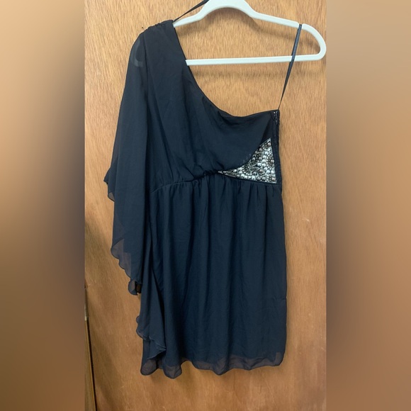 One Shoulder Mini Dress - Picture 1 of 6